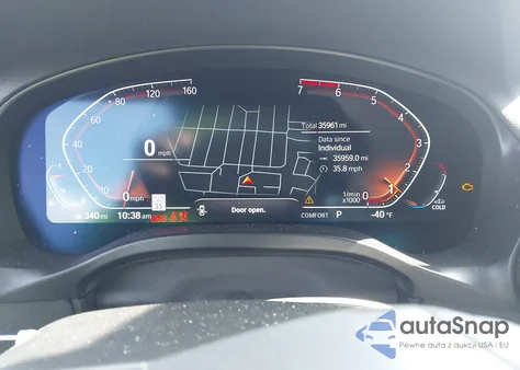 2022 BMW X3 Sdrive30I из США, поврежденный, VIN 5UX43DP06N9N13745